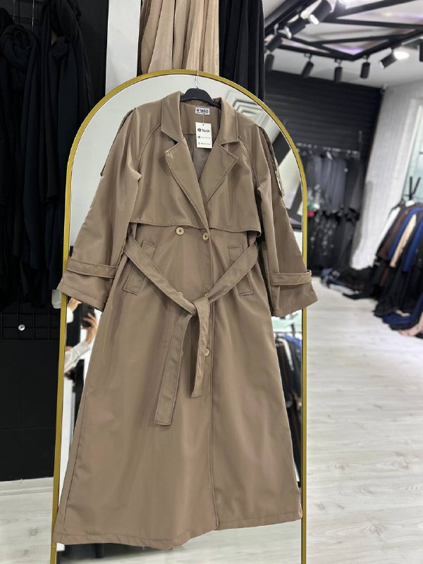 Sama Sonbahar Trençkot (Moka)