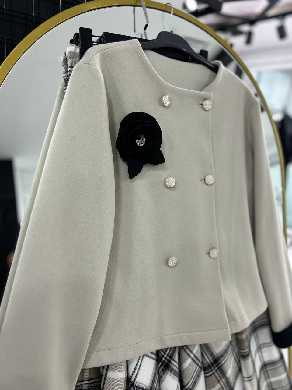 Julia Kışlık Takım (Siyah + Bej)