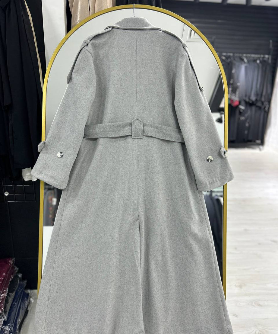 Fayrouz Kışlık Ceket (Gri)