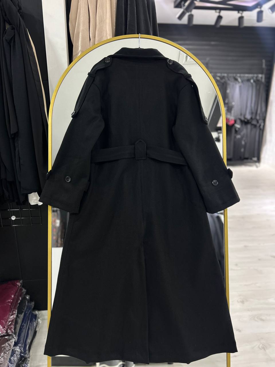 Fayrouz Kışlık Ceket (Siyah)