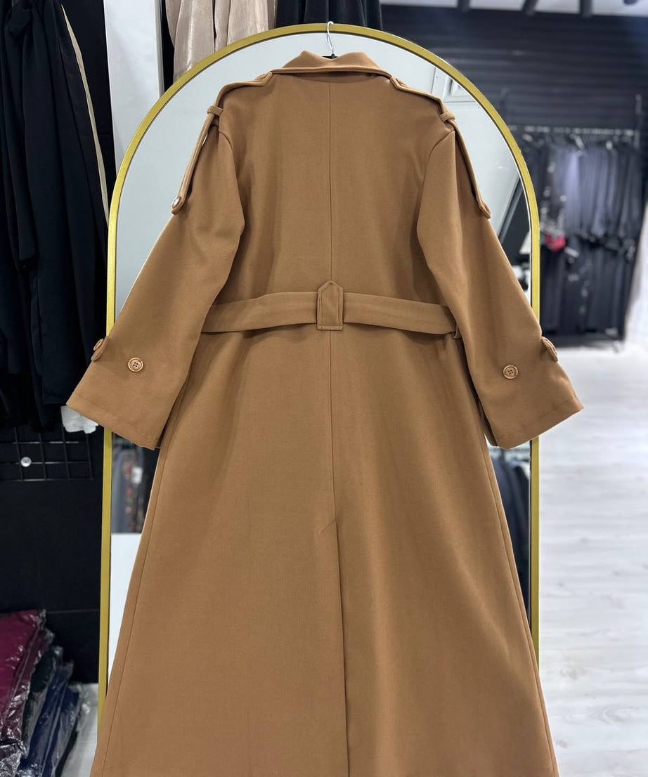 Fayrouz Kışlık Ceket (Karamel)