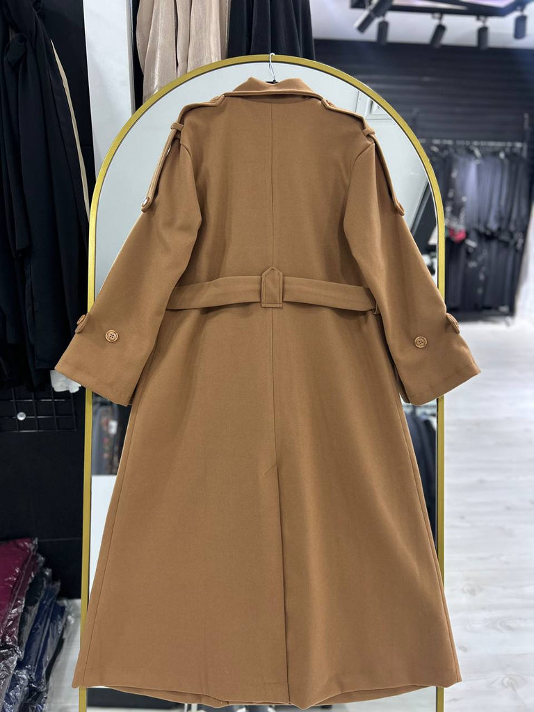 Fayrouz Kışlık Ceket (Karamel)