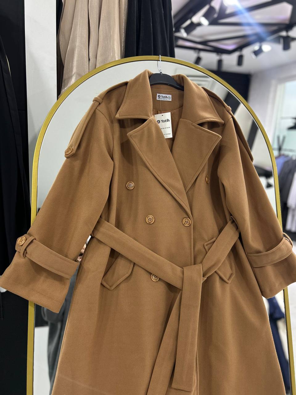 Fayrouz Kışlık Ceket (Karamel)