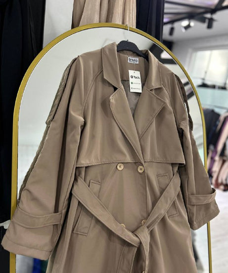 Sama Sonbahar Trençkot (Moka)