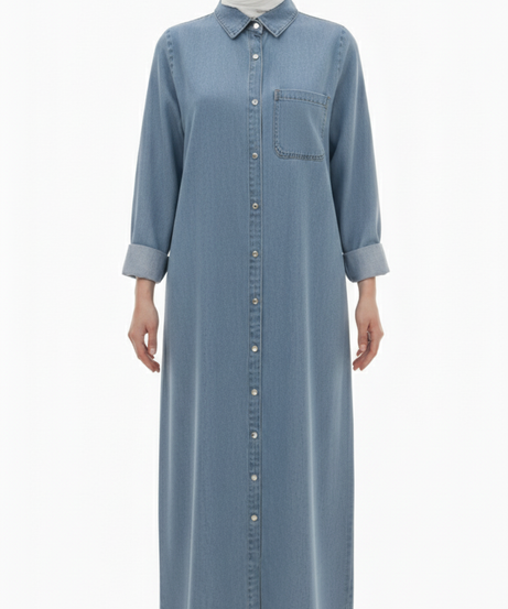 Sahar Elbisesi (Açık Kot)